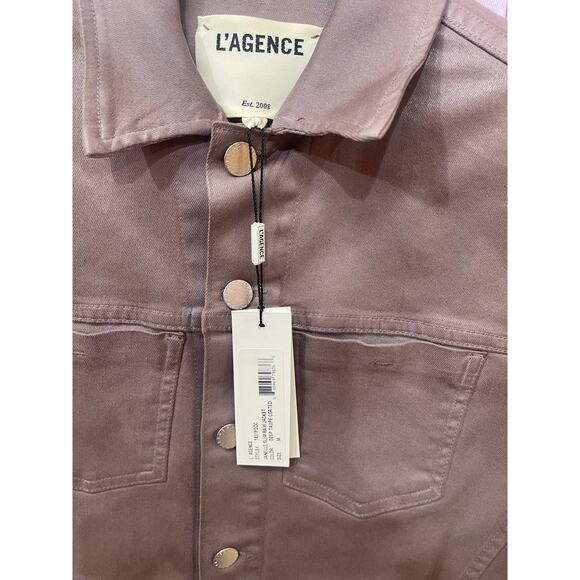 L’AGENCE Janelle Slim Raw Jacket – Medium (NWT) - Picture 6 of 8